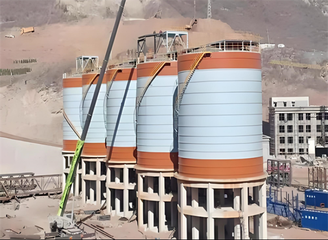 瑞丽高架钢板仓